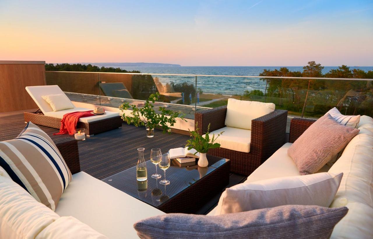 Strandresort Prora - Penthouse 504 Mit Meerblick Und Sauna ビンツ エクステリア 写真